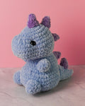Nugget de Dino – Gehaakte Dinosaurusknuffel | Handgemaakt Amigurumi Speelgoed