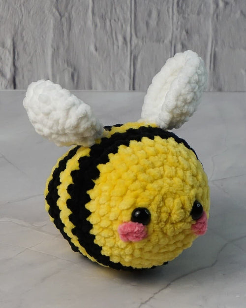 Bumble the Bee - Gehaakte Bij Knuffel | Handgemaakt Amigurumi Speelgoed
