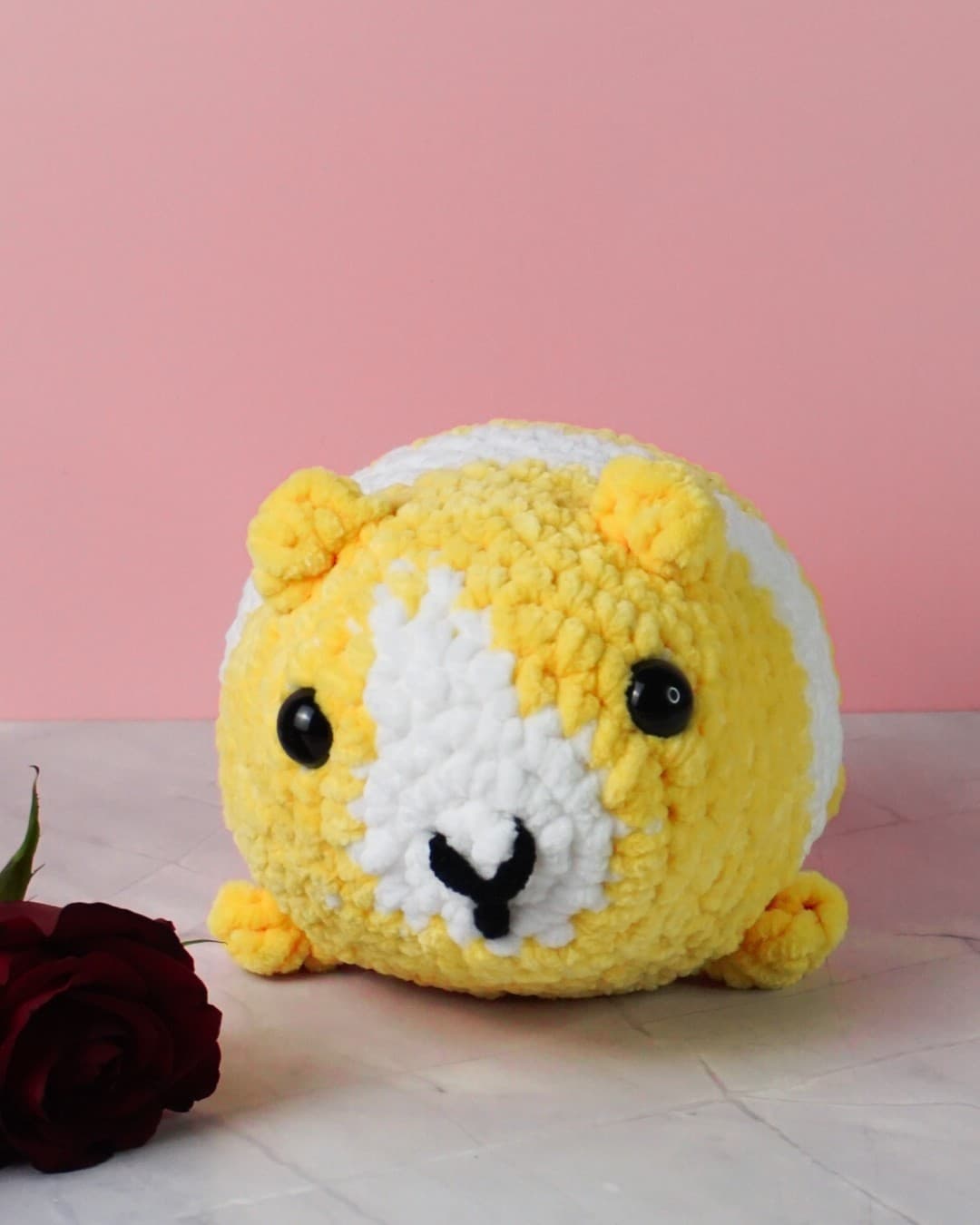 Nibbles het Caviaatje – Gehaakte Cavia Knuffel | Handgemaakt Amigurumi Speelgoed