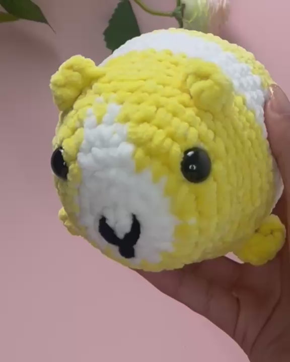 Nibbles het Caviaatje – Gehaakte Cavia Knuffel | Handgemaakt Amigurumi Speelgoed